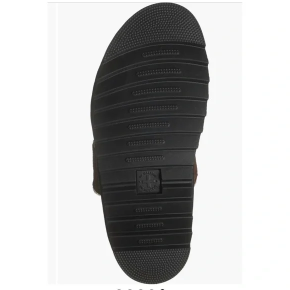 Dr Martens Myles Faux Sherling lined Slide Sandal - Picture 4 of 7